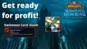 Darkmoon cards will likely be incredible for early goldmaking!