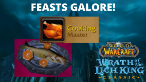 Wrath Cooking Gold making overview! Make gold selling feasts and food!
