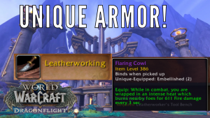 Elemental recipes abound: Dragonflight Leatherworking Gold guide￼