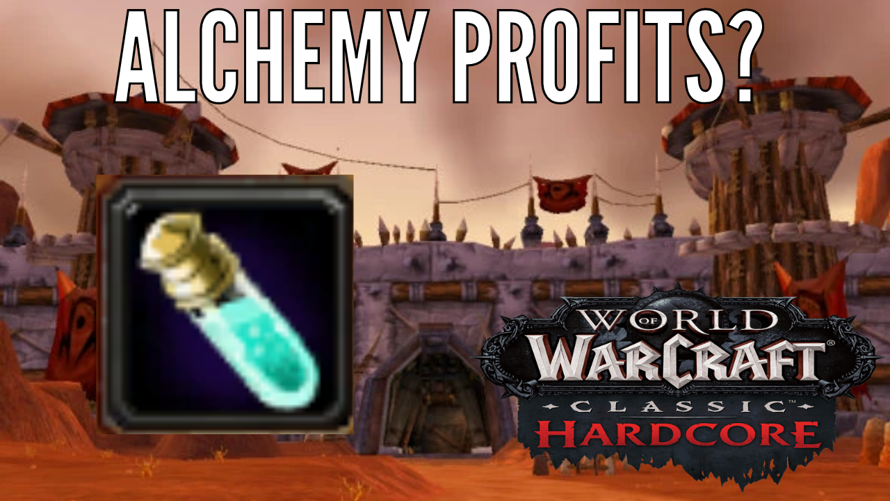 Super Rough Alchemy Let's make some gold with alchemy in classic hardcore! - The Lazy Goldmaker
