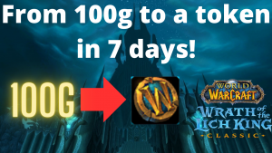 I made a token in 7 days just using phase 1 recipes in Wrath classic!