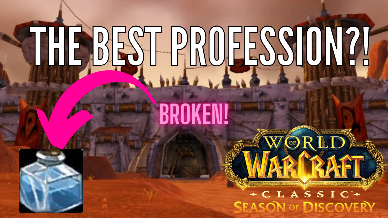 The best goldmaking profession in classic? Alchemy Gold Guide! The