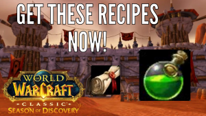 Alchemy: These are the MUST HAVE recipes for phase 2