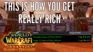 The method that makes you REALLY rich in World of Warcraft
