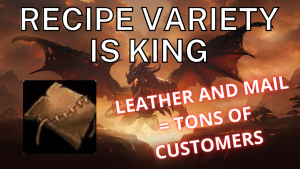 This profession has the highest number of profitable recipes! Cataclysm Leatherworking gold guide