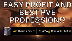 Tailoring is a very NICE profession to make gold with! Cataclysm tailoring gold guide