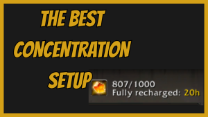 The current best concentration setup!